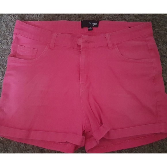 Hype Pants - HYPE Pink Denim Shorts size 11